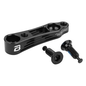 Adaptateur Frein à Disque Route - Vtt Avant Disque 160Mm Etrier Flatmount Sur Cadre Flatmount Noir (Inclus 2 Vis M5X18Mm) - Poids Light 6 G