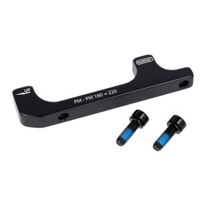 Adaptateur - Rehausse Frein à Disque Vtt Post-Mount Avant - Arriere Elvedes Etrier 160 Mm Pour Disque 220 Mm