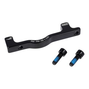 Adaptateur - Rehausse Frein à Disque Vtt Post-Mount Avant - Arriere Elvedes Etrier 180 Mm Pour Disque 220 Mm