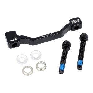 Adaptateur - Rehausse Frein à Disque Vtt Post-Mount Avant Elvedes Sur Fourche Etrier 180 Mm Pour Disque 203 Mm