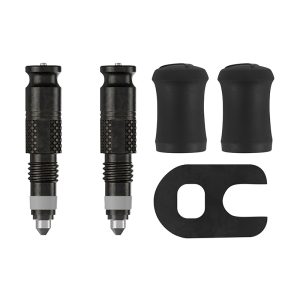 Adaptateur Valve de Pneu Tubeless Presta Vers Schwalbe Clik Valve Obus Demontable (Vendu A La Paire Sur Carte)