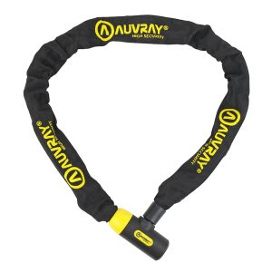 Antivol A Chaine Auvray C.Bloc A Serrure Integree 1.20M Lasso Maillon Diam 10mm