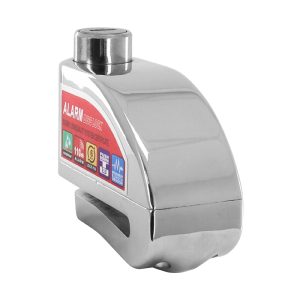 Antivol Bloque Disque Gravity Avec Alarme Sonore Diam 6mm Chrome