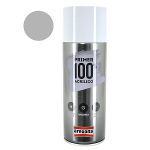 Appret Peinture Arexons Primer 100% Acrylique Anti-Rouille Gris (Aerosol-Bombe 400 Ml) (3653)