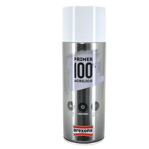 Appret Peinture Arexons Primer 100% Acrylique Special Plastique Transparent (Aerosol-Bombe 400 Ml) (3441)