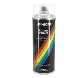 Appret Peinture Motip Primer Pro Special Plastique Transparent (Aerosol-Bombe 400 Ml) (04063)