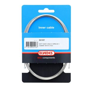 Cable de Derailleur Elvedes Inox Slick D1.1 Mm L4.00M Compatible Shimano-Sram