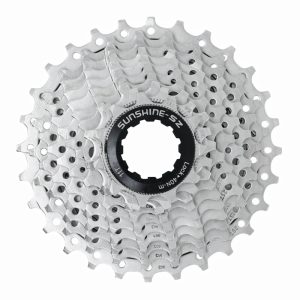 Cassette 10V. Gravity 11-28 Pour Shimano-SRAM Argent VTT Argent (Vendu En Boite) (11-12-13-14-15-17-19-21-24-28)