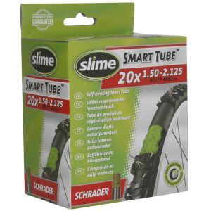 Chambre a Air Velo 20 X 1.50-2.125 Slime Valve Standard Obus Demontable Avec Liquide Anti-Crevaison