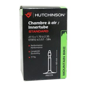 Chambre a Air Velo 27.5 X 1.70-2.35 Hutchinson Valve Presta 48mm 173G