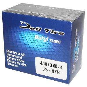 Chambre à Air Chariot et Brouette 4.10-3.50-4 Deli Valve Coude