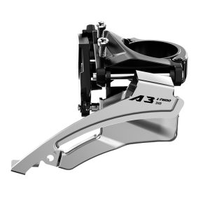 Derailleur VTT Avant Ltwoo A3 3X8V. Collier Bas 31.8-34.9 Pour Triple Plateau 42X34X24 Tirage Haut-Bas