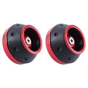 Ecrou Protection Antichute Fixation Moyeu Pour Trottinette Metal Rouge -Selection Gravity-