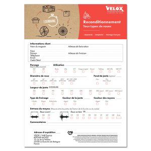 Forfait Velox Remontage Pour Roue Cassee - Remontage - Montage A Partir Du Moyeu Origine Expedie (Transport Retour Inclus)