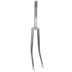 Fourche City 700C Rigide Demi-Course Acier Chrome Cintre Pivot (240-120mm) Filete 1"-22