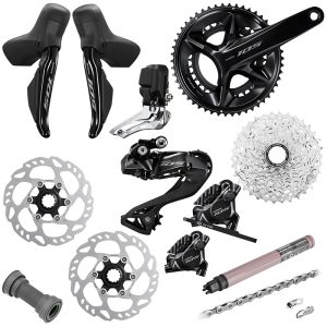 Groupe Route Shimano 105 Di2 R 7170 Disque Noir 12V. 172.5 En 50-34
