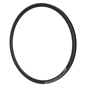 Jante Route 700 Gravel Pulse 19 Noir 36T. Disque Tubeless Ready Double Paroi Profil 28mm - 622X19C