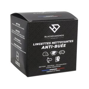 Lingettes Anti-Buee Nettoyantes Blackdiamonds Pour Ecran-Visiere de Casque
