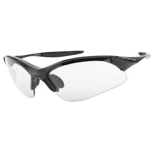 Lunettes Velo Adulte M-Wave Monture Noir Mat Flexible Verres Photochromic Qui S'Adaptent Automatiquement à La Luminosite Protection 100% Uv - (Verre Cat 1-3) (3 Verres Inclus)