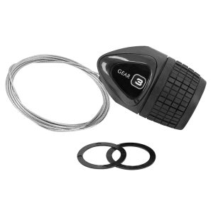 Manette City Sturmey Archer Twist Shifter 3V. (Cable Inclus) Compatible Shimano Nexus