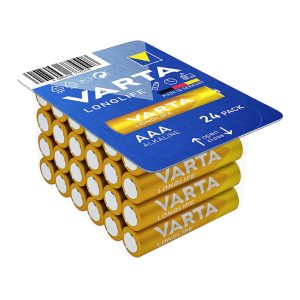 Pile Lr03 1.5V Varta Alcaline Longlife Lr03 - Aaa Boite Refermable (Vendu Par 24)