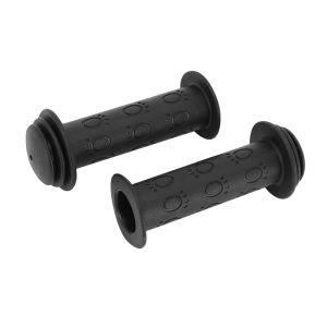 Poignee City Enfant Noir Avec Protection Choc L100mm (Paire) Diam 22.2