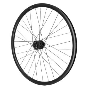 Roue Gravel - Route Disque Blocage 700 Pulse 19 Arriere Moyeu Shimano Deore M475 Disque 6 Trous Noir Cassette Hg-M 11-10-9V Tubeless Ready Jante 19C 32 Rayons Noir