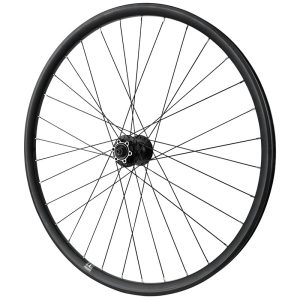 Roue Gravel - Route Disque Blocage 700 Pulse 23 Double Paroi Avant Moyeu Shimano Deore M475 Disque 6 Trous Tubeless Ready Noir Jante 23C 32 Rayons -Poids Max 150 Kg-