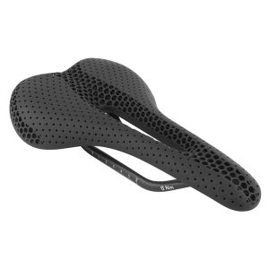 Selle 3D Carbone T807 Noir Ouverte 265X143 Rail Carbone Brillant Poids 160G (Poids Max 130Kgs) -Newton-