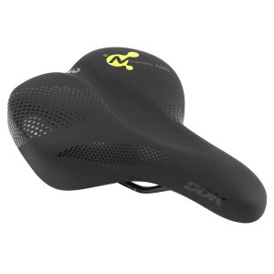 Selle Newton City Metro Femme Moderate Noir A Memoire de Forme 260X200mm