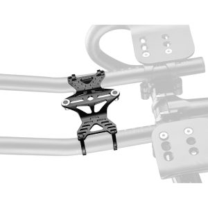 Support Porte Bidon Pour Prolongateur Triathlon Alu Noir