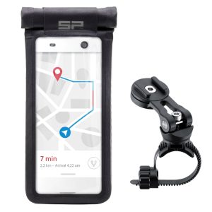 Support Smartphone-Telephone Velo Sp Connect Pack-Kit Coque Universelle Taille L Noir Spc+