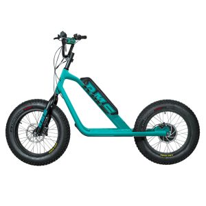 Trottinette Électrique RMS Bike 20F-X Vert d’Eau RAL 5021 Moteur 500 W Homologué NF EN 1476 (Dim. 1