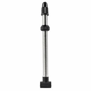 Valve de Pneu Tubeless Presta Dt Swiss Route-VTT R6.5 73 mm Alu Argent Obus Demontable (Vendu A L'Unite)