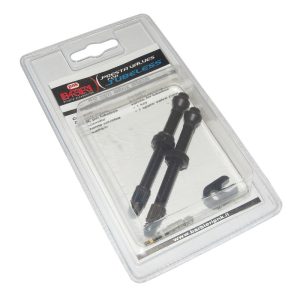 Valve de Pneu Tubeless Presta Gravity Colori Noir 60mm (Vendu A La Paire Sur Carte)