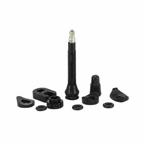 Valve de Pneu Tubeless Presta Mavic Ust 40 mm Alu Noir Obus Demontable (Vendu A L'Unite)