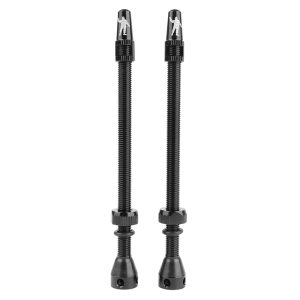 Valve de Pneu Tubeless Presta Michelin Colori Noir 100mm 4 Trous Pour Diffusion Preventif Avec Demonte Obus (Vendu A La Paire)