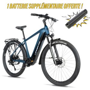 Velo Electrique-Vae VTC 28 Leader Fox Barnet 2025 Homme Bleu 9V Moteur Central Bafang M510 36V 95Nm Batterie 20Ah (20.5'' - H53Cm - Taille Xl - Pour Adulte de 183Cm À 190Cm)