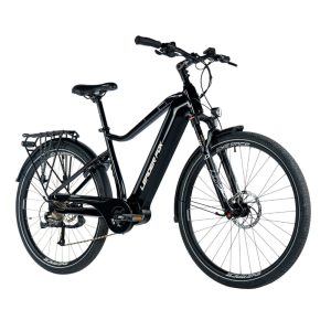 Velo Electrique-Vae VTC 29 Leader Fox Denver Homme Noir Brillant 9V Moteur Central Bafang M300 36V 80Nm Batterie 20Ah (22