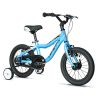 Velo Musculaire Enfant 14 Pouces Leader Fox Bubu 2025 Bleu Clair Monovitesse Cadre Alu (Taille Enfant Jusqu'A 105Cm) -V Brake-
