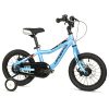 Velo Musculaire Enfant 14 Pouces Leader Fox Fox 2025 Bleu Clair Monovitesse Cadre Alu (Taille Enfant Jusqu'A 105Cm) -Mecanique A Disque-