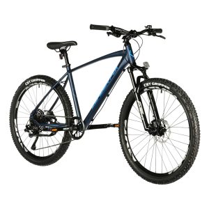 Velo Musculaire VTT 26 Leader Fox Factor 2025 Bleu Nuit Mat 9V Cadre 20 Pouces (Taille 164 À 172 Cm) - Hydraulique A Disque