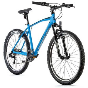 Velo Musculaire VTT 26 Leader Fox Mxc Bleu Mat 8V Cadre 20 Pouces (Taille 164 À 172 Cm)